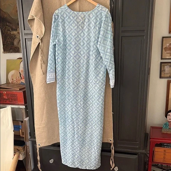 Alicia Bell Cotton Voile Kaftan Dress - Picture 4 of 5